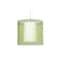 Besa Lighting Pahu 12 Cable Pendant, Trans. Olive/Opal, Satin Nickel Finish, 1x11W LED 1KG-L18407-LED-SN - alternate 1